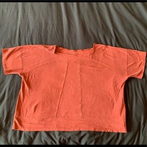 Eileen Fisher Cotton Tee, XL